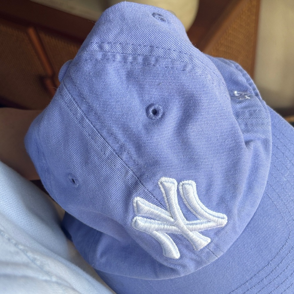NYY New York Yankees periwinkle 47 hat - Picture 3 of 8